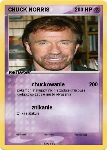 Pokemon CHUCK NORRIS