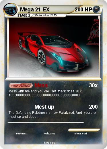 Pokemon Mega 21 EX