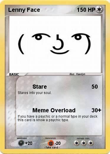 Pokemon Lenny Face