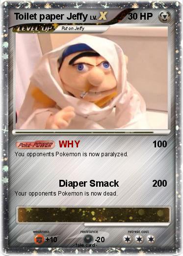 Pokemon Toilet paper Jeffy