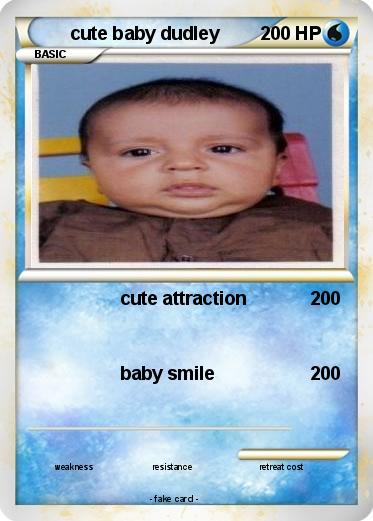 Pokemon cute baby dudley