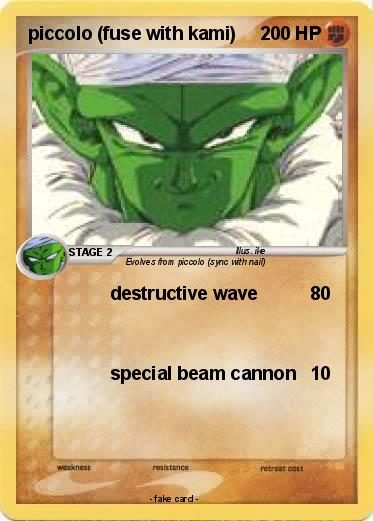 Pokemon piccolo (fuse with kami)