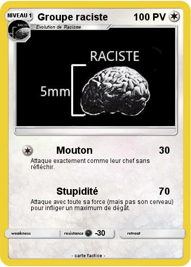Pokemon Groupe raciste
