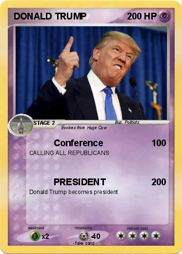 Pokemon DONALD TRUMP
