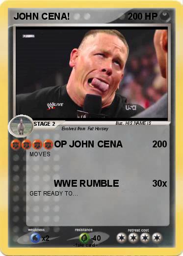 Pokemon JOHN CENA!