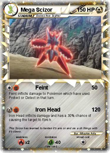 Pokemon Mega Scizor