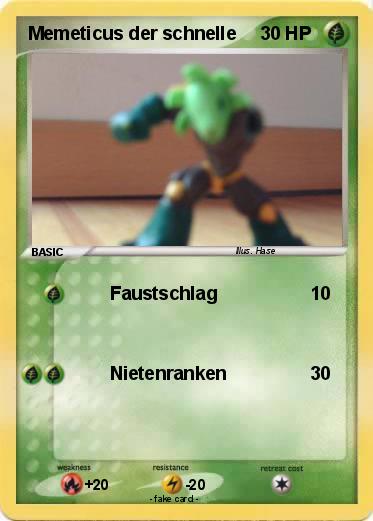 Pokemon Memeticus der schnelle