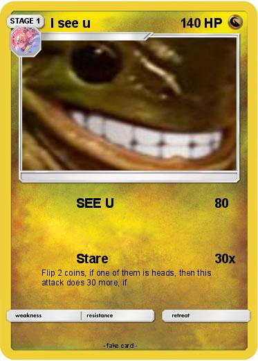 Pokemon I see u