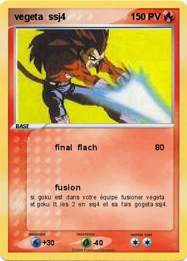 Pokemon vegeta  ssj4