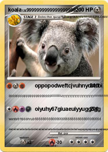 Pokemon koala