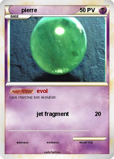 Pokemon pierre