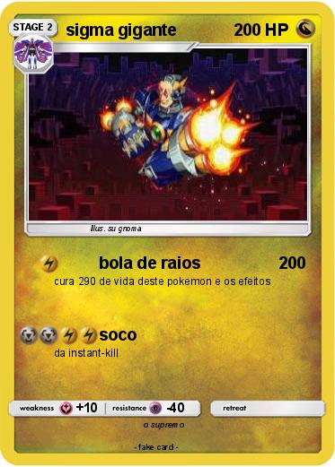 Pokemon sigma gigante