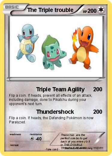 Pokemon The Triple trouble