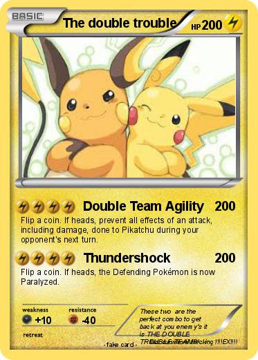 Pokemon The double trouble