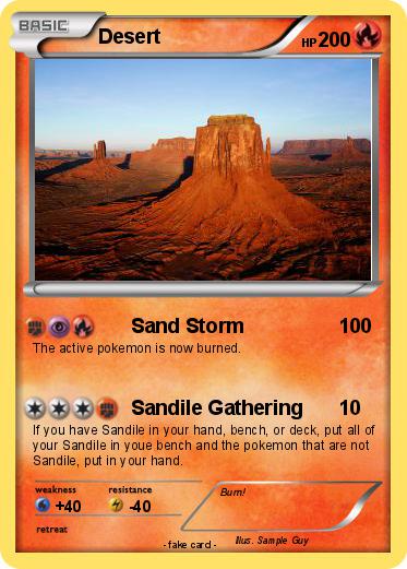 Pokemon Desert