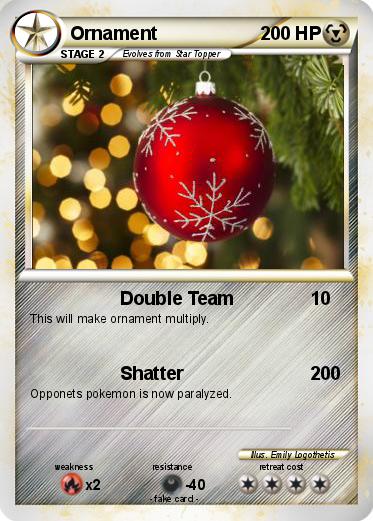 Pokemon Ornament