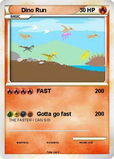 Pokemon Dino Run