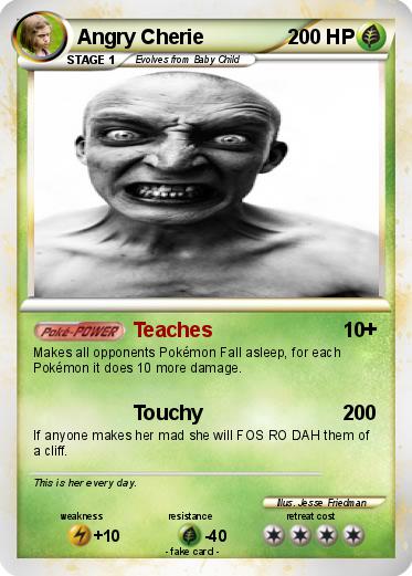 Pokemon Angry Cherie