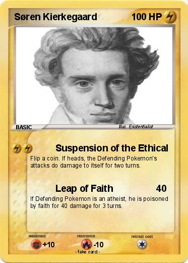 Pokemon Søren Kierkegaard