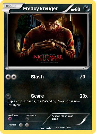 Pokemon Freddy kreuger
