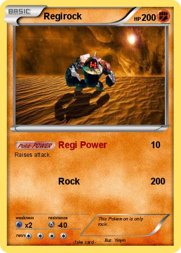Pokemon Regirock