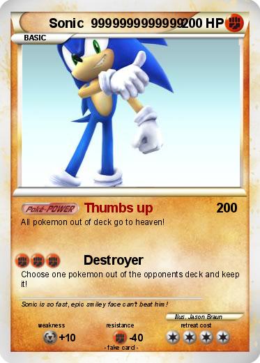 Pokemon Sonic  9999999999999