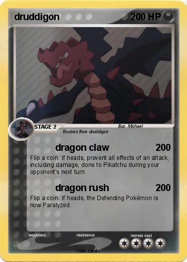 Pokemon druddigon