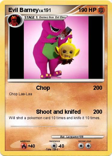 Pokemon Evil Barney