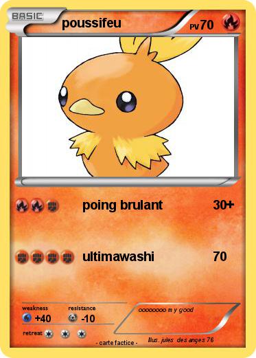 Pokemon poussifeu
