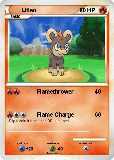 Pokemon Litleo