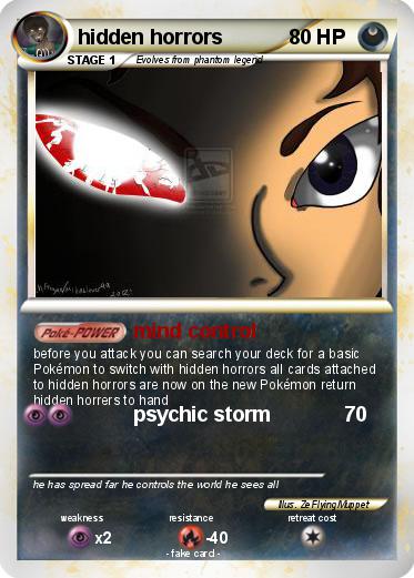 Pokemon hidden horrors