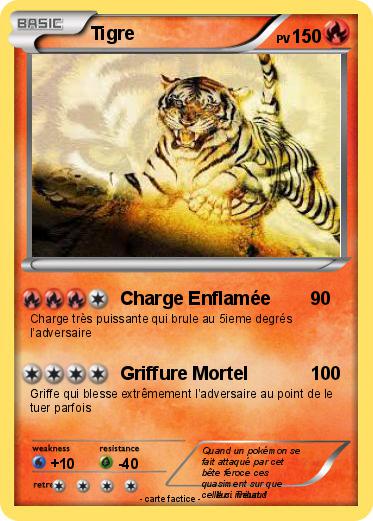 Pokemon Tigre