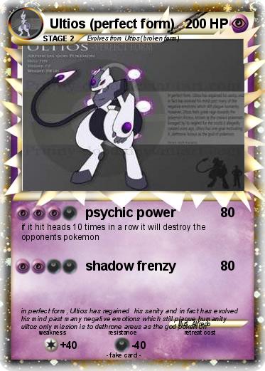 Pokemon Ultios (perfect form)