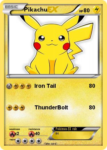 Pokemon Pikachu