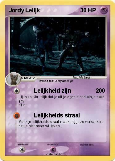 Pokemon Jordy Lelijk