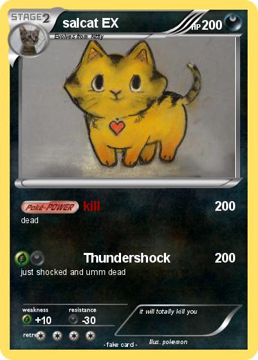 Pokemon salcat EX