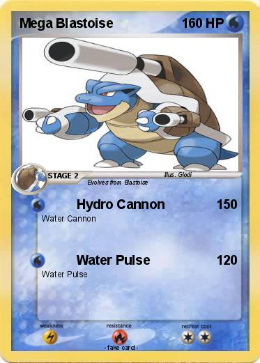 Pokemon Mega Blastoise