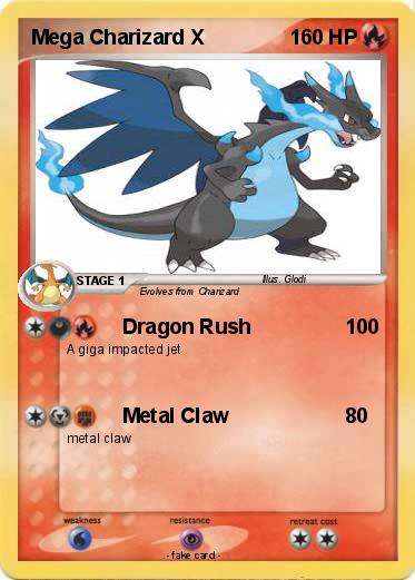 Pokemon Mega Charizard X