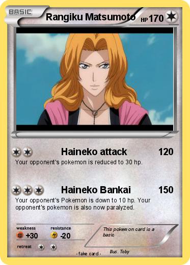 Pokemon Rangiku Matsumoto
