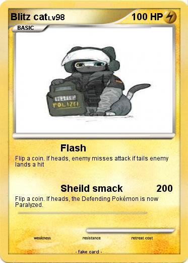 Pokemon Blitz cat
