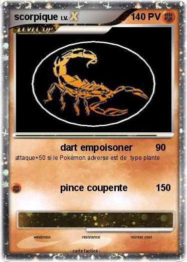 Pokemon scorpique