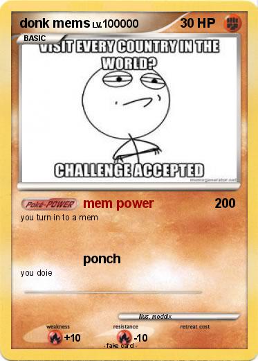Pokemon donk mems