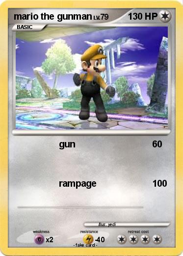 Pokemon mario the gunman