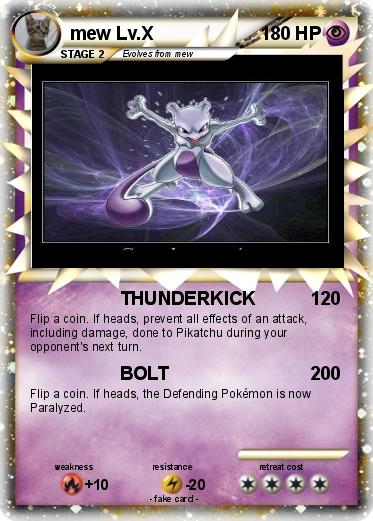 Pokemon mew Lv.X