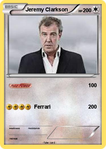 Pokemon Jeremy Clarkson