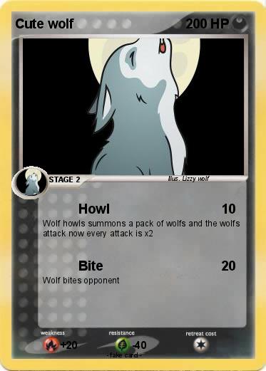 Pokemon Cute wolf