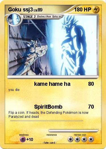 Pokemon Goku ssj3