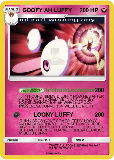Pokemon GOOFY AH LUFFY