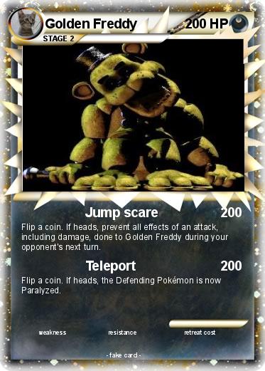 Pokemon Golden Freddy