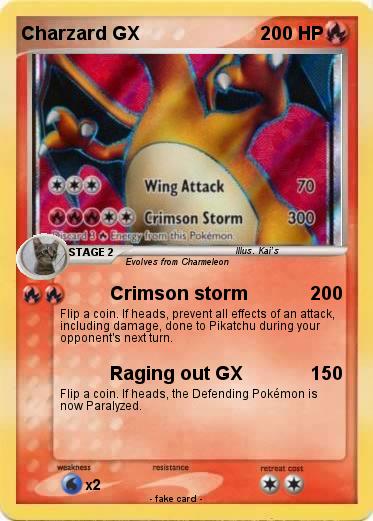 Pokemon Charzard GX